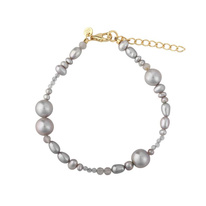 Whisper Pearl Bracelet  Golden