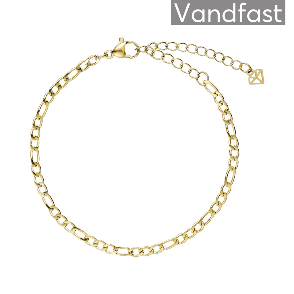 Annebrauner Figaro Armbånd 18k Guldbelagt