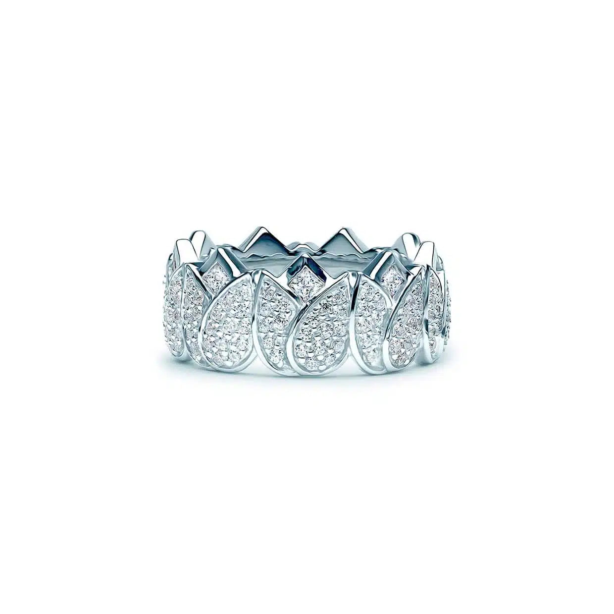 Flora Tulipan Ring Med Sten - 48