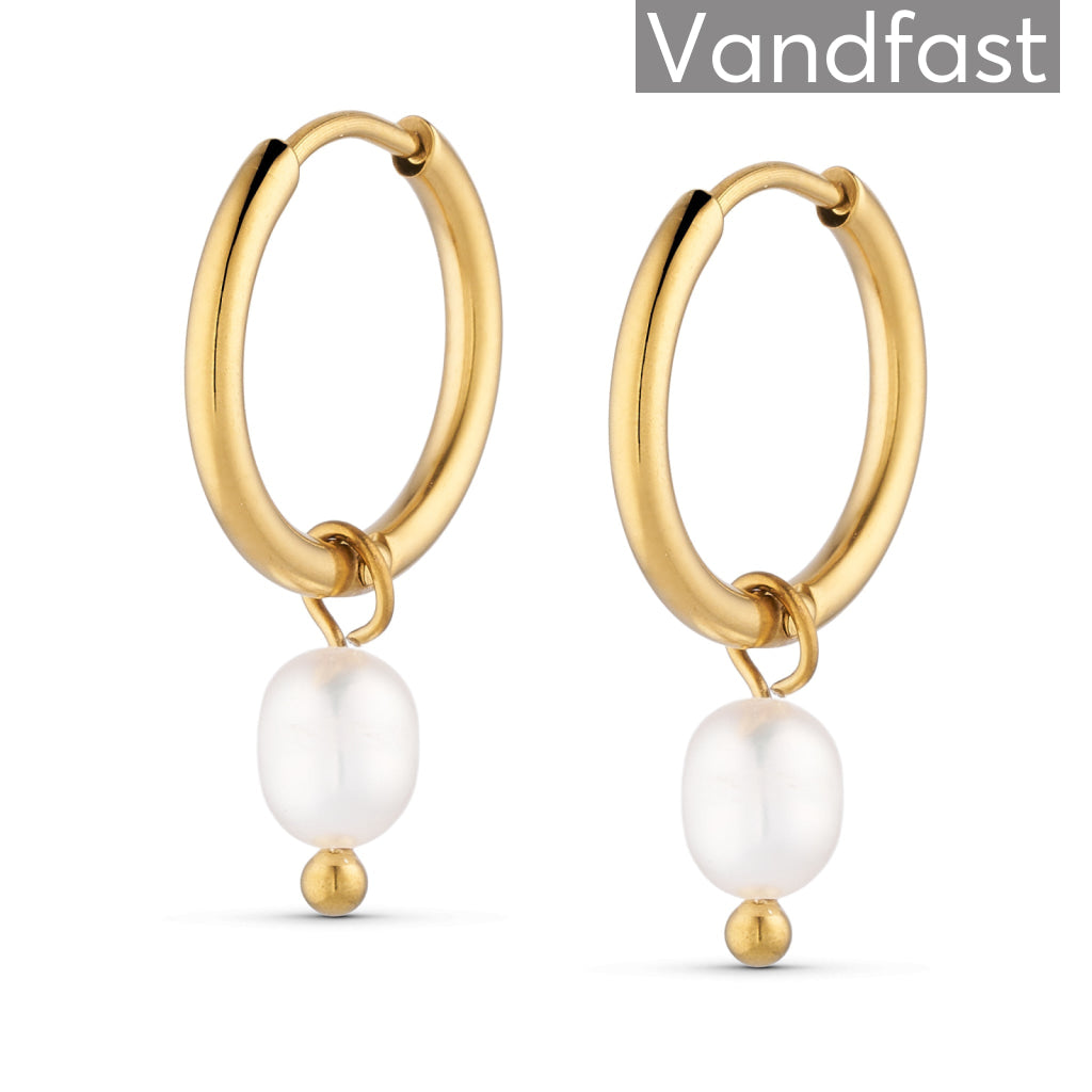 Annebrauner Creole Pearl 18k Guldbelagt