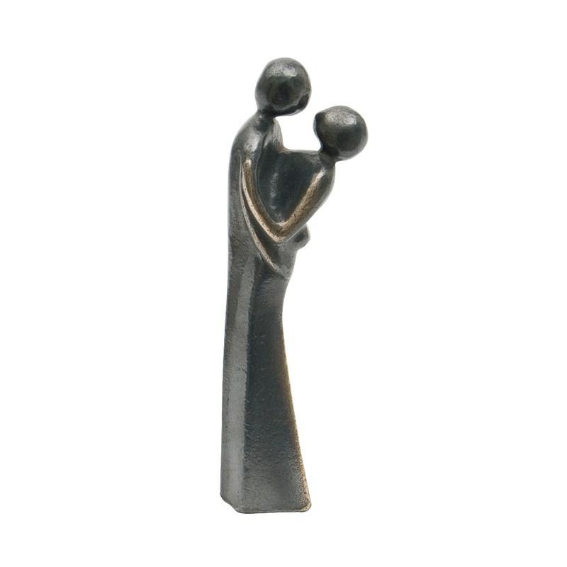 Bronzefigur La Promessa Højde 14 Cm Gaveide Med Par 799- Kr Løftet Symboliserer Kærlighed