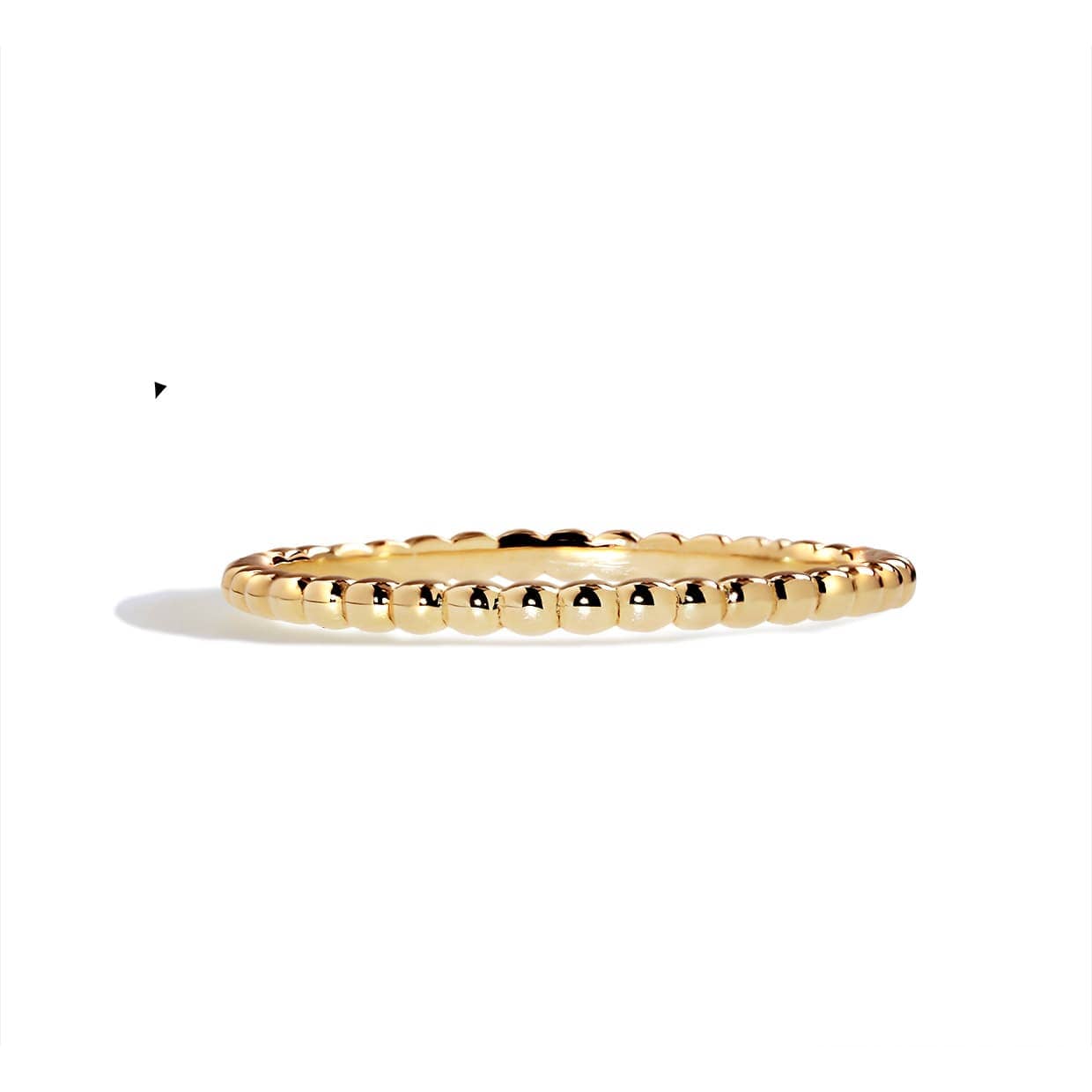 Equestrian Small Dot Ring Forgyldt - 48